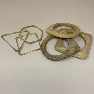 Bisjoux | Orchard Set with Brass Bangles